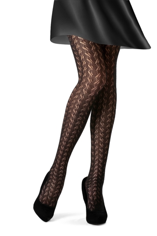 CONTE BEAUTY Ажурные хлопковые женские колготки