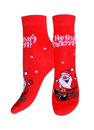 БРЕСТСКИЕ НОСКИ ДЕТСКИЕ 3079 NEW YEAR (рисунок, НГ)