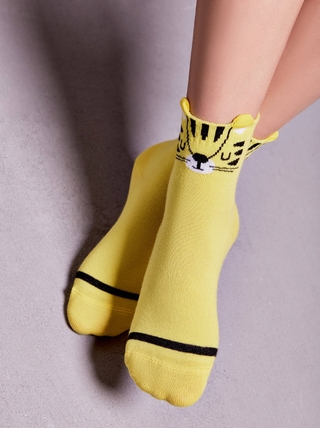 Носки детские CONTE-KIDS Хлопковые носки TIP-TOP (мордашки)