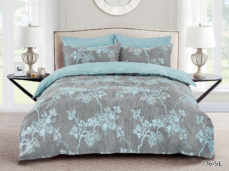 Комплект постельного белья, 1.5-спальное, сатин