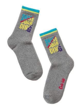 Conte-kids SOF-TIKI Махровые носки с рисунками "Skate"