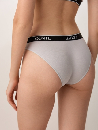 CONTE BLACK&WHITE LB 2247 Трусы «бикини» из премиального бамбука