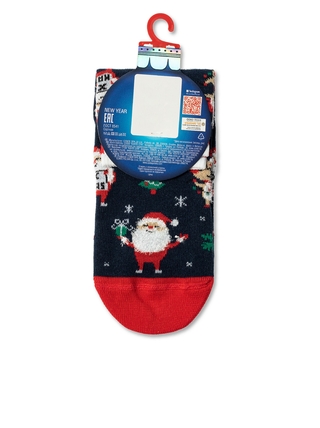 CONTE-KIDS Новогодние носки с пушистой нитью «Holiday»