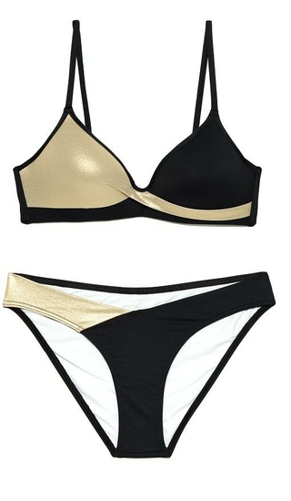 ESLI Купальный бюстгальтер с напылением "под кожу" CRISTAL