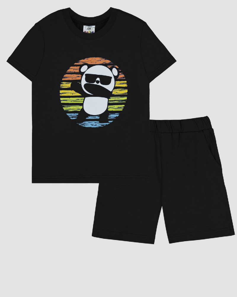 Пижама для мальчика (футболка+шорты) Пижама для мальчика (футболка+шорты)
