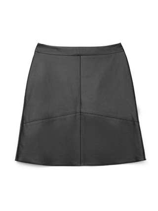 CONTE ALLURE Юбка А-силуэта с напылением "под кожу"