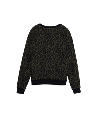 CONTE LD 1054 Свитшот c леопардовым рисунком