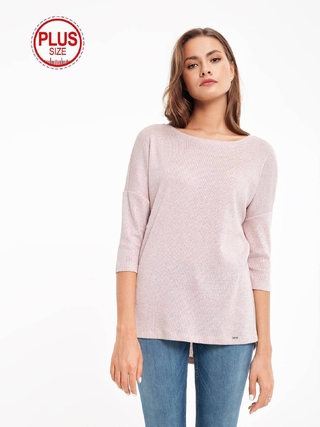 CONTE LD 833-1 Удлиненный джемпер с мерцающим блеском