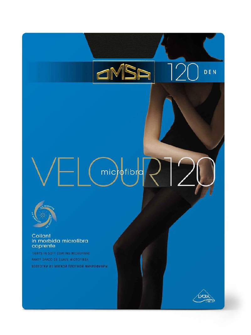 Колготки женские Velour 120 nero Колготки женские Velour 120 nero