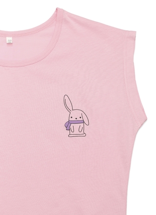 Dea Mia Фуфайка женская 5604 SINGLET (с аппликацией)