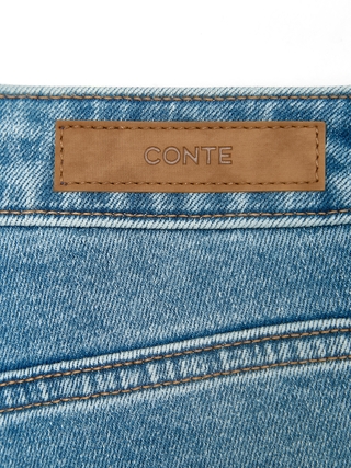 CONTE Синие джинсы slim из eco-friendly денима CON-850