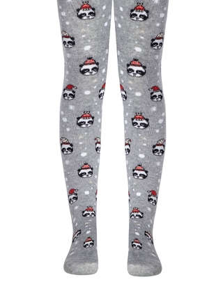 CONTE-KIDS Новогодние колготки «Xmas panda»