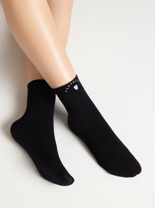 CONTE FANTASY Матовые носки с сияющей термоаппликацией Perfectly