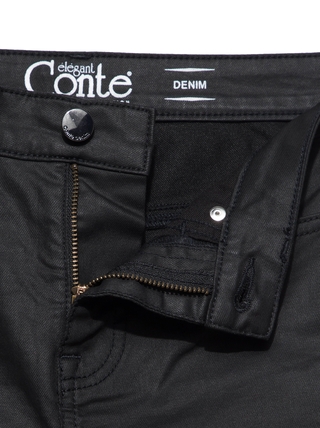 CONTE CON-172B Джинсы skinny Premium coated c высокой посадкой