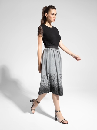 CONTE Юбка с эффектом градиента DORE