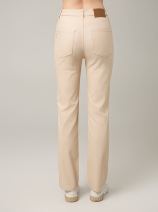 CONTE CON-699 Джинсы straight «под кожу» с высокой посадкой