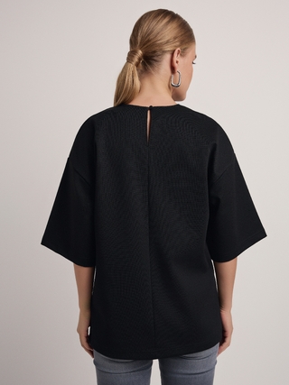 CONTE LD 2806 Удлиненная футболка из костюмного полотна