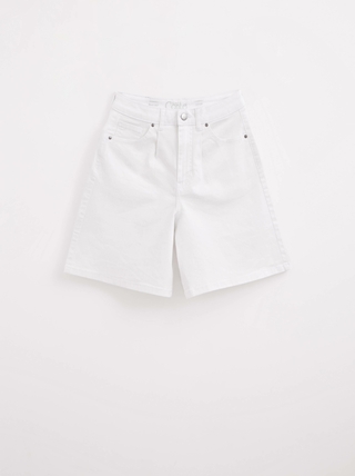 CONTE CON-430 Свободные джинсовые шорты с высокой посадкой CONTE CON-430 Свободные джинсовые шорты с высокой посадкой