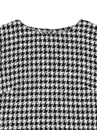 CONTE LPL 1053 Платье с рисунком "клетка" и легким мерцанием люрекса