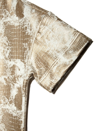 CONTE LPL 901 Платье А-силуэта с металлическим принтом