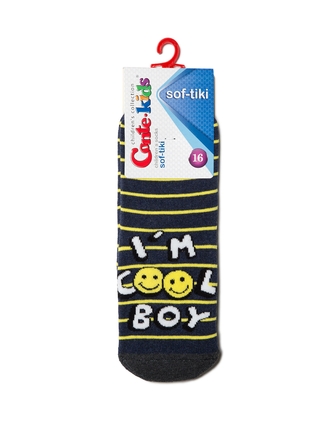 Conte-kids SOF-TIKI Махровые носки с рисунками "Cool Boy"