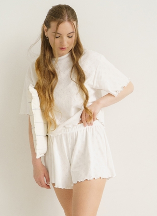 DEA MIA ФУТБОЛКА ЖЕНСКАЯ 5618 OVERSIZE CROP T-SHIRT (HOME)