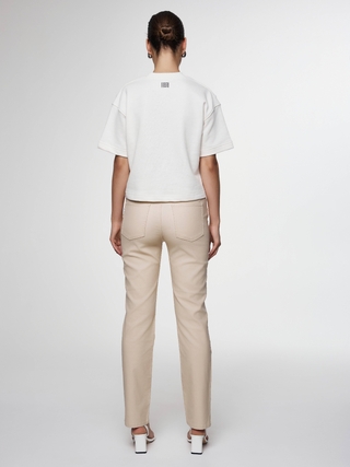 CONTE CON-699 Джинсы straight «под кожу» с высокой посадкой