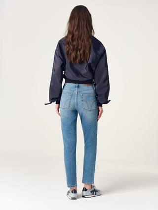 CONTE Синие джинсы slim из eco-friendly денима CON-850