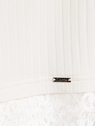 CONTE LD 1033 Фактурный топ из вискозы премиального качества с кружевом