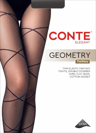 CONTE GEOMETRY Колготки женские