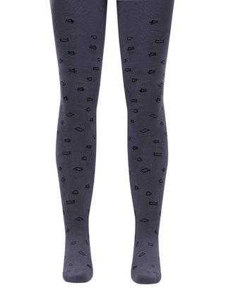 Conte-kids Колготки SOF-TIKI (махровые внутри) с рисунками