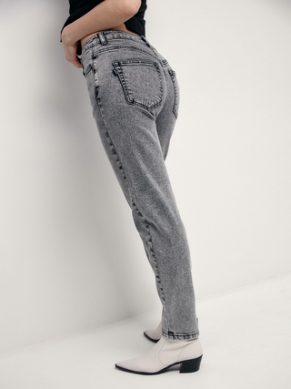 CONTE CON-412 Джинсы mom fit с высокой посадкой