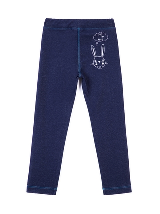 CONTE SKETCH Веселые леггинсы с рисунком "зайчик" 