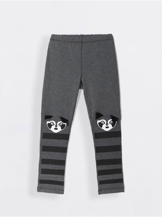 Conte-kids FANCY Веселые леггинсы с рисунком "енот"