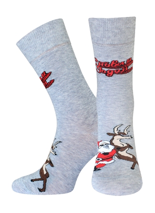 БРЕСТСКИЕ НОСКИ МУЖСКИЕ 2146 NEW YEAR (средней длины, НГ)