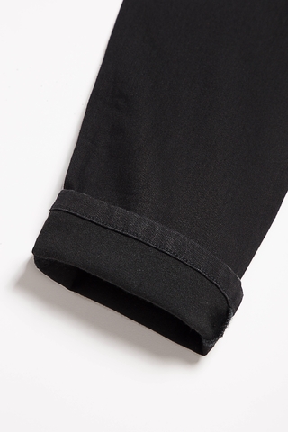 CONTE CON-91 Ультрамягкие черные джинсы с эффектом "мгновенная коррекция живота"