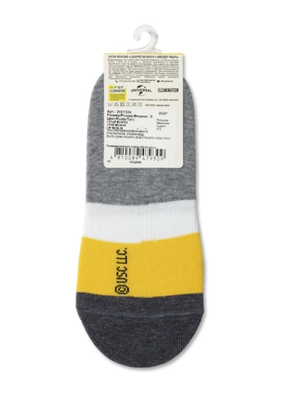 Брестские Active 1324 (Подследники С Антискользящим Покрытием На Пятке, Minions) Носки женские