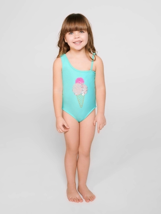 CONTE Купальник с двухсторонними пайетками ICE CREAM