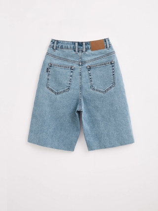 CONTE CON-429 Джинсовые шорты с необработанным краем CONTE CON-429 Джинсовые шорты с необработанным краем