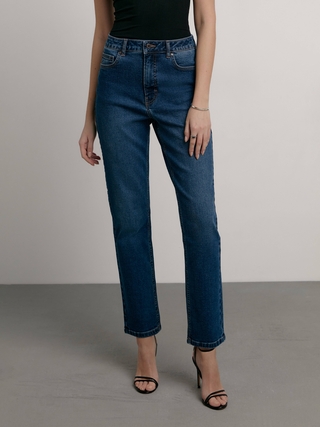 CONTE CON-532 Джинсы size plus с высокой посадкой