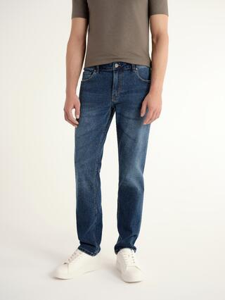 CONTE CNM-01 Джинсы straight c эффектом потёртостей