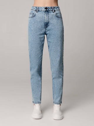 CONTE CON-541 Джинсы mom оксидной варки с высокой посадкой