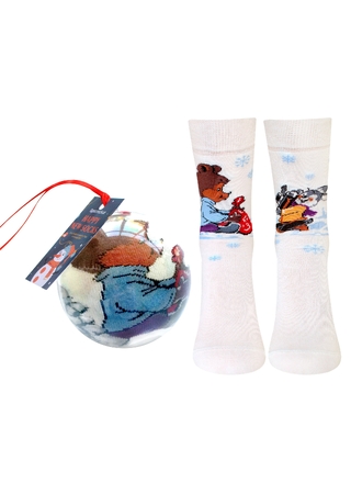 БРЕСТСКИЕ НОСКИ 4200К NEW YEAR (носки в шаре)