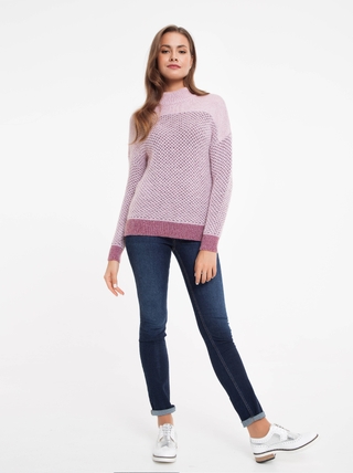 CONTE LDK 039 Джемпер из объемной пряжи с шерстью и мохером