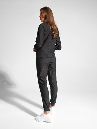 CONTE LD 1043-1 Ультракомфортный хлопковый свитшот с мерцанием люрекса