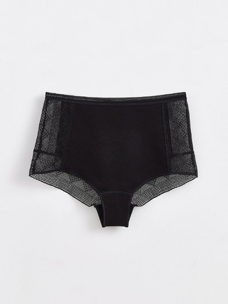 CONTE DEMURE LB 1277 Трусы «бикини» из хлопка с итальянским кружевом женские