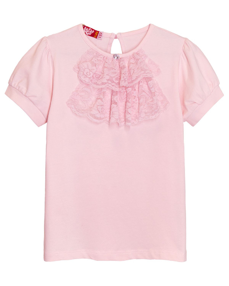 Джемпер с коротким рукавом для девочки Джемпер с коротким рукавом для девочки