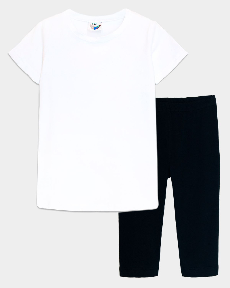 Комплект для девочки (футболка+бриджи)