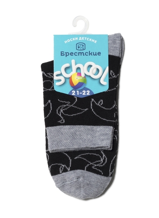 БРЕСТСКИЕ НОСКИ ДЕТСКИЕ 3081 SCHOOL (с рисунком)