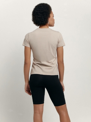 CONTE LS 1729 Велосипедки из хлопка с высокой посадкой